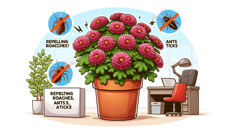 Chrysanthemums Bug Repel