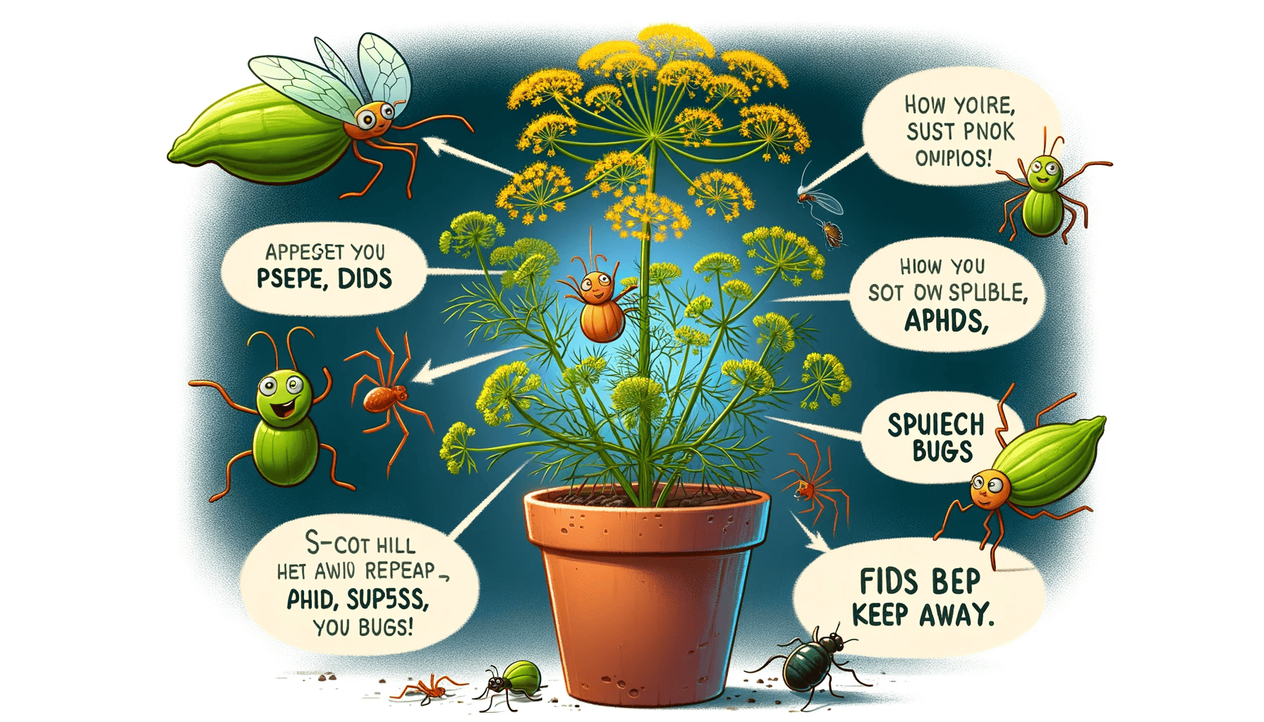 dill repel bugs